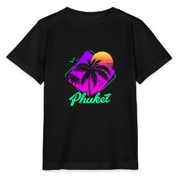 Thailand Thai Sprache Phuket - Stanley/Stella Kinder T-Shirt MINI CREATOR  - Schwarz - Vorne - Mikhail (115cm)
