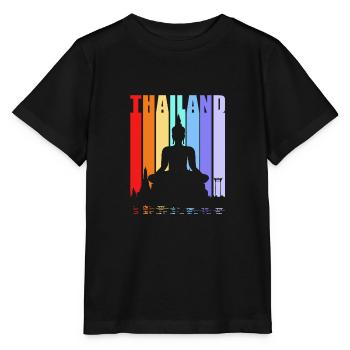Thaï - T-shirt bio MINI CREATOR Stanley/Stella Enfant - noir - Devant - Mikhail (115cm)