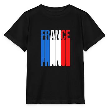 France - Stanley/Stella MINI CREATOR Kids’ T-Shirt - black - Front - Mikhail (115cm)
