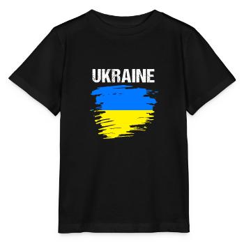 Ukraine - T-shirt bio MINI CREATOR Stanley/Stella Enfant - noir - Devant - Mikhail (115cm)