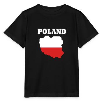 Poland Polish - Stanley/Stella MINI CREATOR Kids’ T-Shirt - black - Front - Mikhail (115cm)
