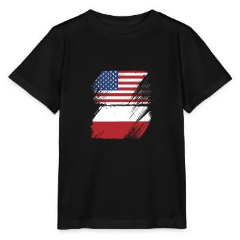 Poland Polish - Stanley/Stella MINI CREATOR Kids’ T-Shirt - black - Front - Mikhail (115cm)