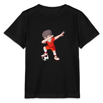 Poland Polish - Stanley/Stella MINI CREATOR Kids’ T-Shirt - black - Front - Mikhail (115cm)