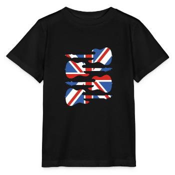 Angleterre - T-shirt bio MINI CREATOR Stanley/Stella Enfant - noir - Devant - Mikhail (115cm)