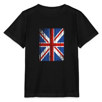 England Englisch - Stanley/Stella Kinder T-Shirt MINI CREATOR  - Schwarz - Vorne - Mikhail (115cm)