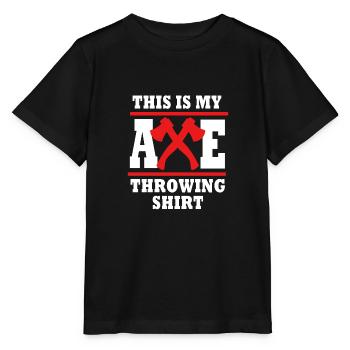 Axt - Stanley/Stella Kinder T-Shirt MINI CREATOR  - Schwarz - Vorne - Mikhail (115cm)