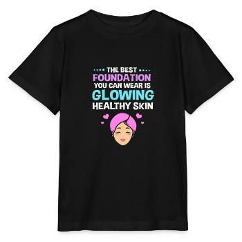 Maquillage esthéticienne - T-shirt bio MINI CREATOR Stanley/Stella Enfant - noir - Devant - Mikhail (115cm)