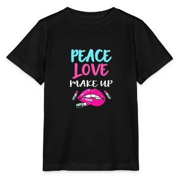 Maquillage esthéticienne - T-shirt bio MINI CREATOR Stanley/Stella Enfant - noir - Devant - Mikhail (115cm)