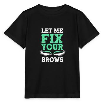 Beautician - Stanley/Stella MINI CREATOR Kids’ T-Shirt - black - Front - Mikhail (115cm)