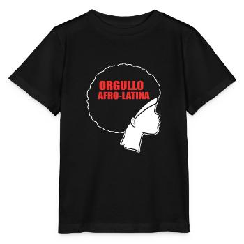 Afro Latina - T-shirt bio MINI CREATOR Stanley/Stella Enfant - noir - Devant - Mikhail (115cm)