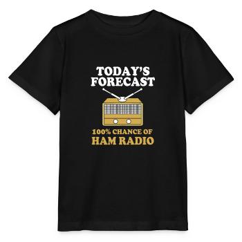 Amateur Radio Radio - T-shirt bio MINI CREATOR Stanley/Stella Enfant - noir - Devant - Mikhail (115cm)