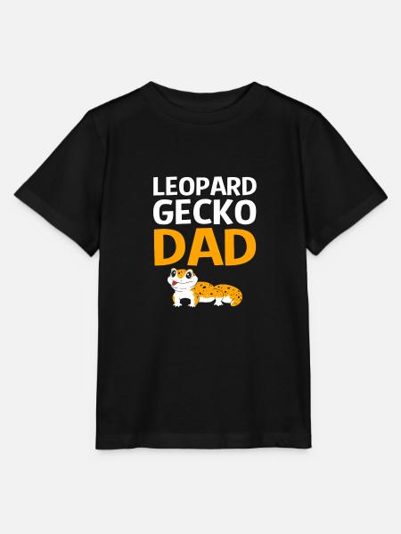 Leopard Gecko - Stanley/Stella Kinder T-Shirt MINI CREATOR - Schwarz