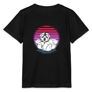 Maltais - T-shirt bio MINI CREATOR Stanley/Stella Enfant - noir - Devant - Mikhail (115cm)