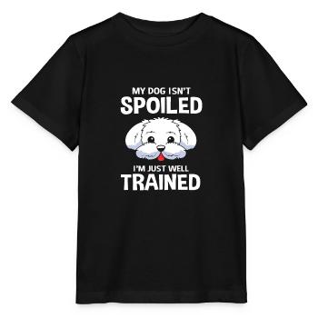 Maltais - T-shirt bio MINI CREATOR Stanley/Stella Enfant - noir - Devant - Mikhail (115cm)