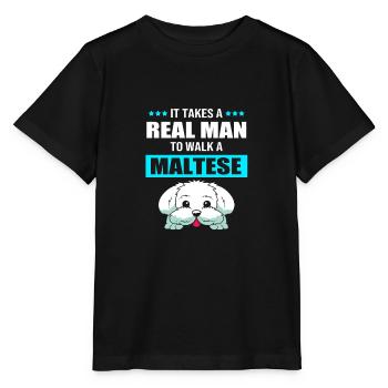Maltais - T-shirt bio MINI CREATOR Stanley/Stella Enfant - noir - Devant - Mikhail (115cm)