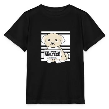 Maltais - T-shirt bio MINI CREATOR Stanley/Stella Enfant - noir - Devant - Mikhail (115cm)
