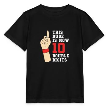 32. Geburtstag Zehn Geburtsjahr Geburtsdatum - Stanley/Stella Kinder T-Shirt MINI CREATOR  - Schwarz - Vorne - Mikhail (115cm)