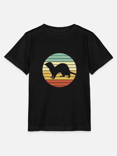 Frettchen - Stanley/Stella Kinder T-Shirt MINI CREATOR - Schwarz