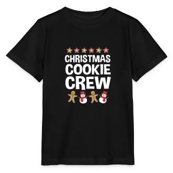 Lebkuchenmann Lebkuchenherz Lebkuchen Naschen - Stanley/Stella Kinder T-Shirt MINI CREATOR  - Schwarz - Vorne - Mikhail (115cm)