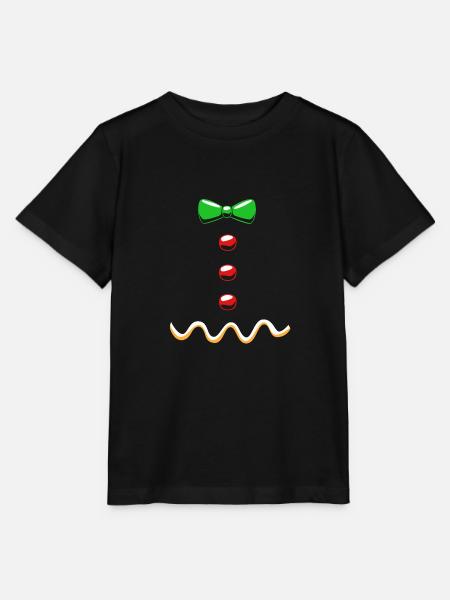 Lebkuchenmann Lebkuchenherz Lebkuchen Naschen - Stanley/Stella Kinder T-Shirt MINI CREATOR  - Schwarz