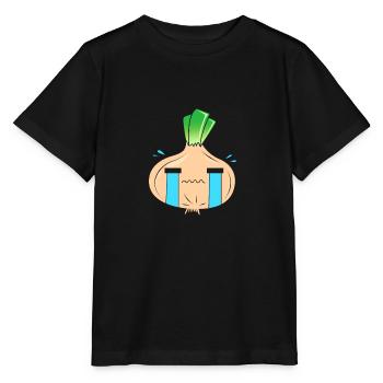 Oignon - T-shirt bio MINI CREATOR Stanley/Stella Enfant - noir - Devant - Mikhail (115cm)
