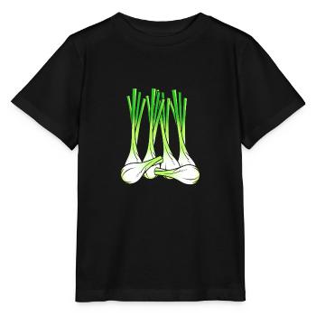 Oignon - T-shirt bio MINI CREATOR Stanley/Stella Enfant - noir - Devant - Mikhail (115cm)