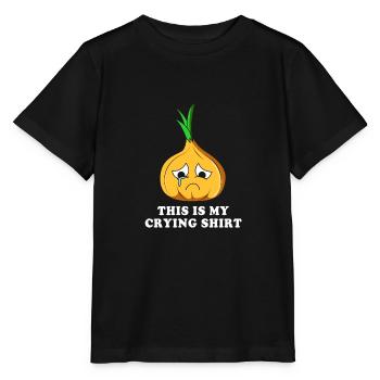 Zwiebel - Stanley/Stella Kinder T-Shirt MINI CREATOR  - Schwarz - Vorne - Mikhail (115cm)