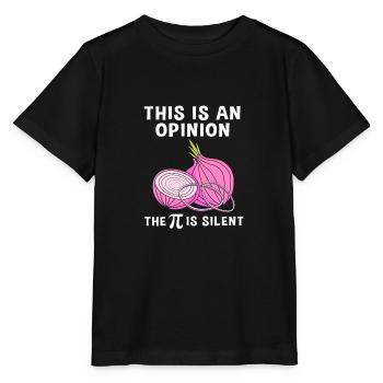Zwiebel - Stanley/Stella Kinder T-Shirt MINI CREATOR  - Schwarz - Vorne - Mikhail (115cm)