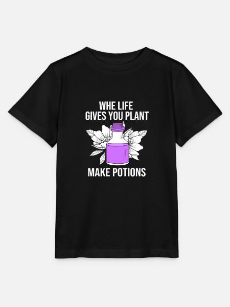 Ätherisches Öl - Stanley/Stella Kinder T-Shirt MINI CREATOR - Schwarz