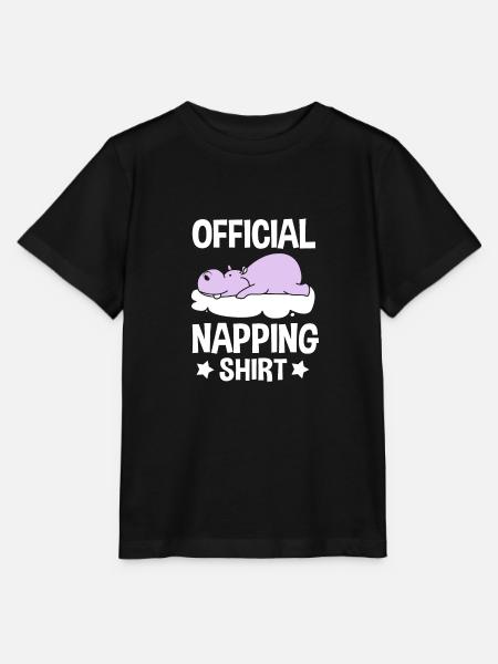 Nilpferd - Stanley/Stella Kinder T-Shirt MINI CREATOR - Schwarz