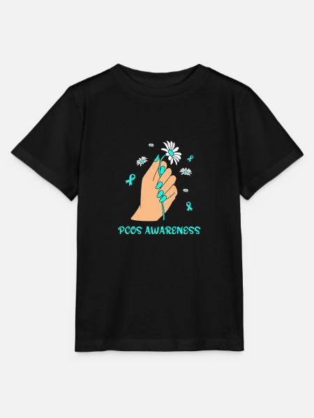 Pcos-Bewusstsein - Stanley/Stella Kinder T-Shirt MINI CREATOR - Schwarz
