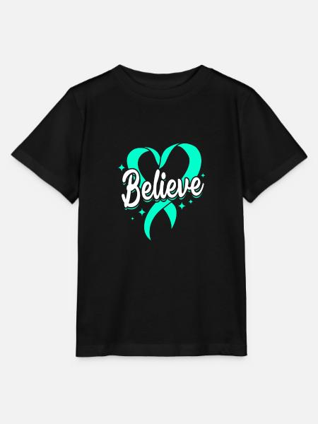 Pcos-Bewusstsein - Stanley/Stella Kinder T-Shirt MINI CREATOR - Schwarz