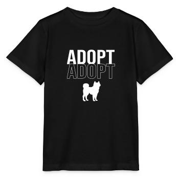 Sauvetage canin Droits des animaux Refuge pour animaux de sauvetage des animaux - T-shirt bio MINI CREATOR Stanley/Stella Enfant - noir - Devant - Mikhail (115cm)