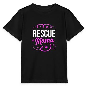 Dog Rescue Animal Rights Animal Rescue Animal Shelter - Stanley/Stella MINI CREATOR Kids’ T-Shirt - black - Front - Mikhail (115cm)
