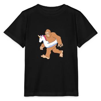 Pool Party - Stanley/Stella Kinder T-Shirt MINI CREATOR  - Schwarz - Vorne - Mikhail (115cm)