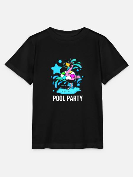 Pool Party - Stanley/Stella Kinder T-Shirt MINI CREATOR  - Schwarz