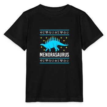 Hanoucca - T-shirt bio MINI CREATOR Stanley/Stella Enfant - noir - Devant - Mikhail (115cm)