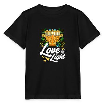 Hanoucca - T-shirt bio MINI CREATOR Stanley/Stella Enfant - noir - Devant - Mikhail (115cm)
