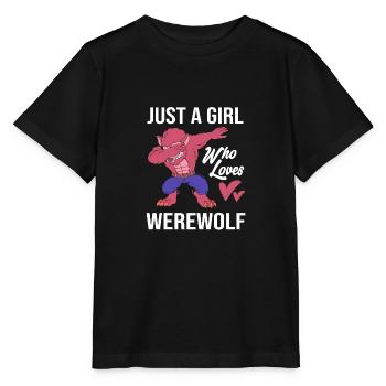 Loup-garou - T-shirt bio MINI CREATOR Stanley/Stella Enfant - noir - Devant - Mikhail (115cm)