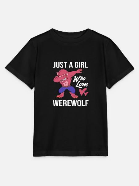 Werwolf - Stanley/Stella Kinder T-Shirt MINI CREATOR  - Schwarz