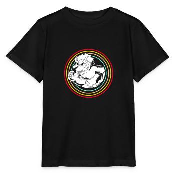 Loup-garou - T-shirt bio MINI CREATOR Stanley/Stella Enfant - noir - Devant - Mikhail (115cm)