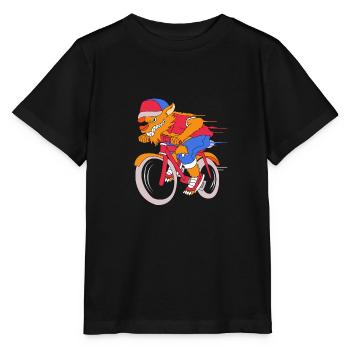 Loup-garou - T-shirt bio MINI CREATOR Stanley/Stella Enfant - noir - Devant - Mikhail (115cm)