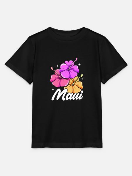 Maui Hawaii Hawaiian - Stanley/Stella Kinder T-Shirt MINI CREATOR - Schwarz