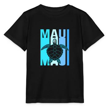 Maui Hawaii Hawaiian - Stanley/Stella MINI CREATOR Kids’ T-Shirt - black - Front - Mikhail (115cm)