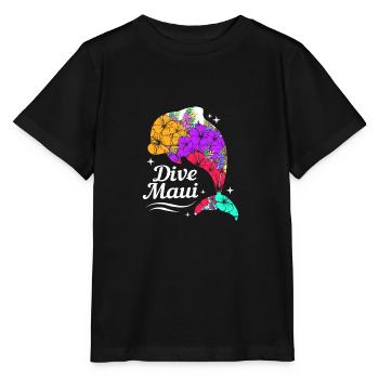 Maui Hawaii Hawaiian - Stanley/Stella MINI CREATOR Kids’ T-Shirt - black - Front - Mikhail (115cm)