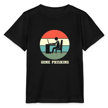 Cybersecurity Cyber Programmer Hacker - Stanley/Stella MINI CREATOR Kids’ T-Shirt - black - Front - Mikhail (115cm)