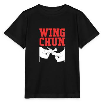 Wing Chun - Stanley/Stella MINI CREATOR Kids’ T-Shirt - black - Front - Mikhail (115cm)