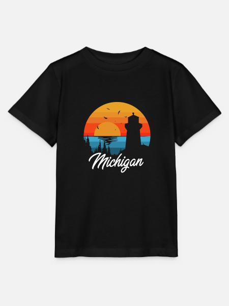 Great Lakes - Stanley/Stella Kinder T-Shirt MINI CREATOR - Schwarz