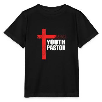 Youth pastor - Stanley/Stella MINI CREATOR Kids’ T-Shirt - black - Front - Mikhail (115cm)