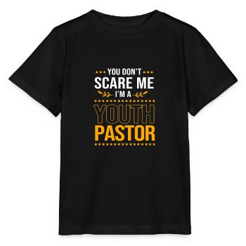 Youth pastor - Stanley/Stella MINI CREATOR Kids’ T-Shirt - black - Front - Mikhail (115cm)